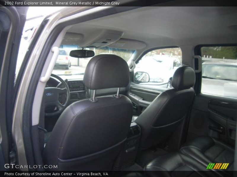 Mineral Grey Metallic / Midnight Grey 2002 Ford Explorer Limited