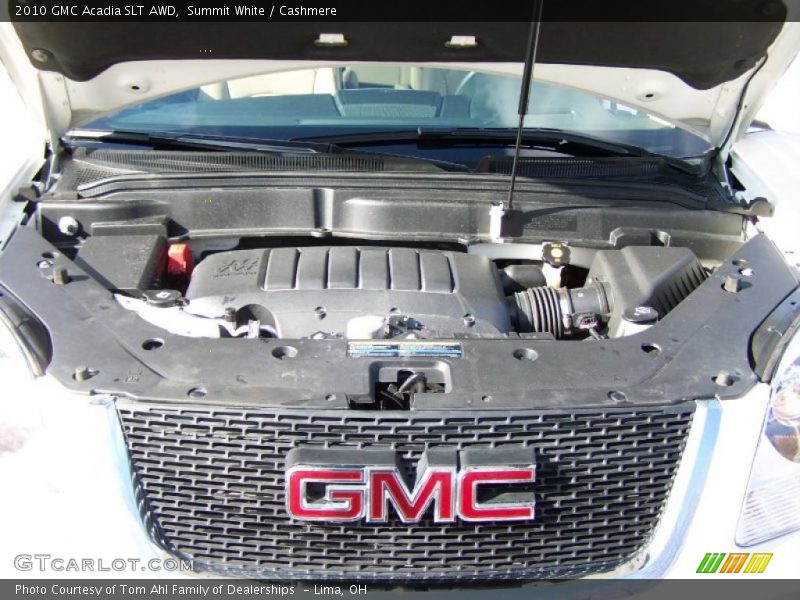 Summit White / Cashmere 2010 GMC Acadia SLT AWD
