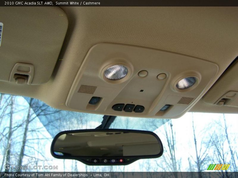 Summit White / Cashmere 2010 GMC Acadia SLT AWD