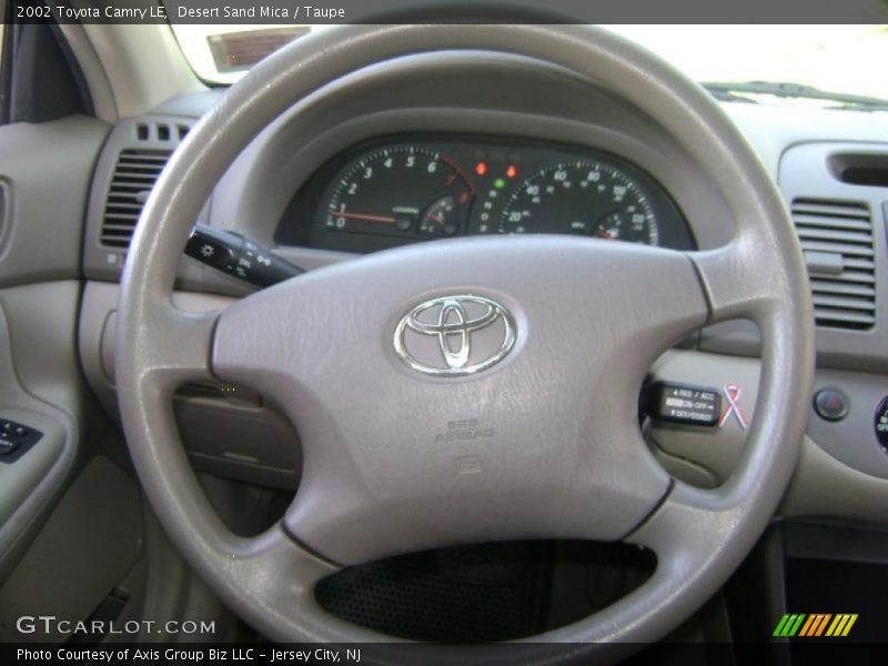 Desert Sand Mica / Taupe 2002 Toyota Camry LE