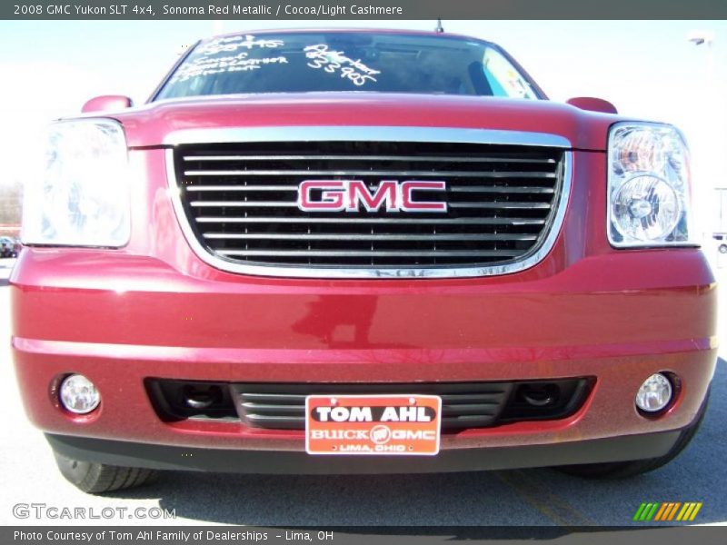 Sonoma Red Metallic / Cocoa/Light Cashmere 2008 GMC Yukon SLT 4x4