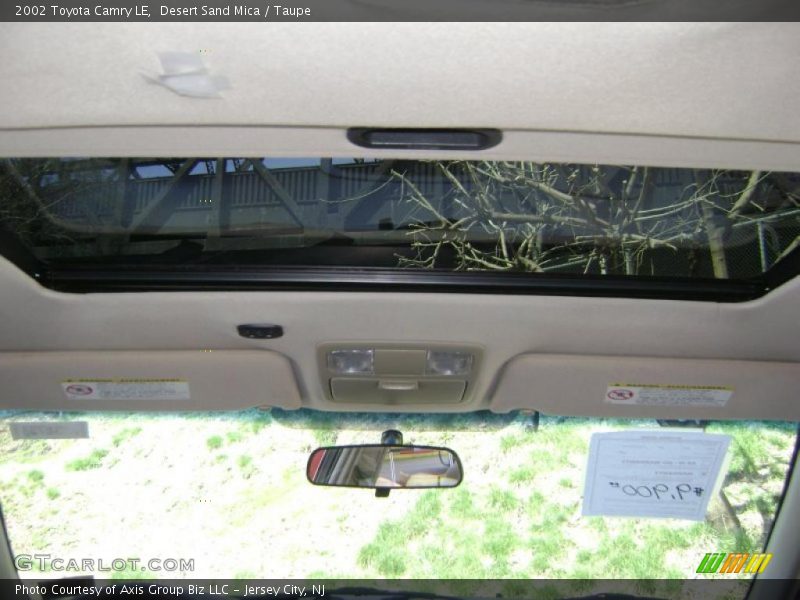 Desert Sand Mica / Taupe 2002 Toyota Camry LE