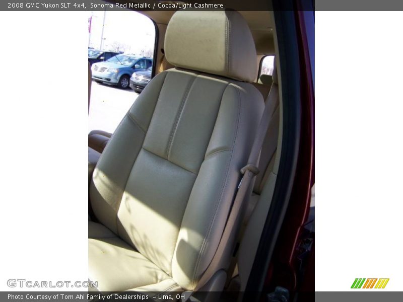 Sonoma Red Metallic / Cocoa/Light Cashmere 2008 GMC Yukon SLT 4x4