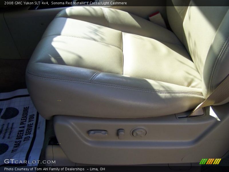 Sonoma Red Metallic / Cocoa/Light Cashmere 2008 GMC Yukon SLT 4x4