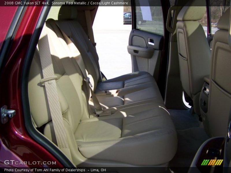 Sonoma Red Metallic / Cocoa/Light Cashmere 2008 GMC Yukon SLT 4x4
