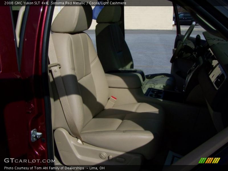 Sonoma Red Metallic / Cocoa/Light Cashmere 2008 GMC Yukon SLT 4x4