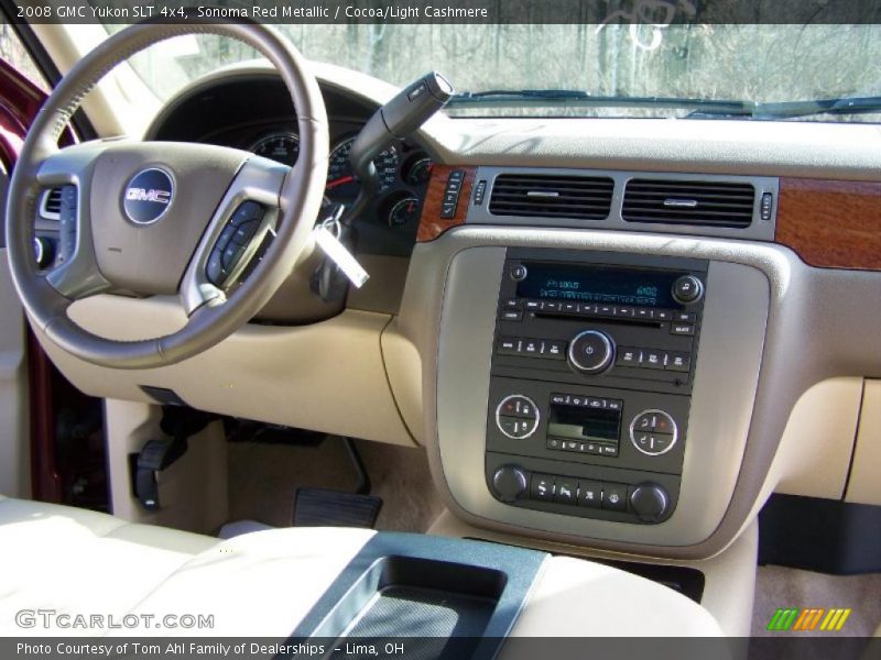 Sonoma Red Metallic / Cocoa/Light Cashmere 2008 GMC Yukon SLT 4x4