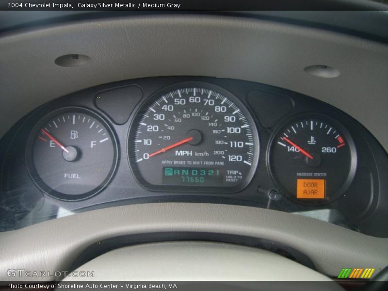 Galaxy Silver Metallic / Medium Gray 2004 Chevrolet Impala