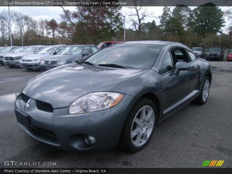 Titanium Gray Pearl / Dark Charcoal 2006 Mitsubishi Eclipse GT Coupe