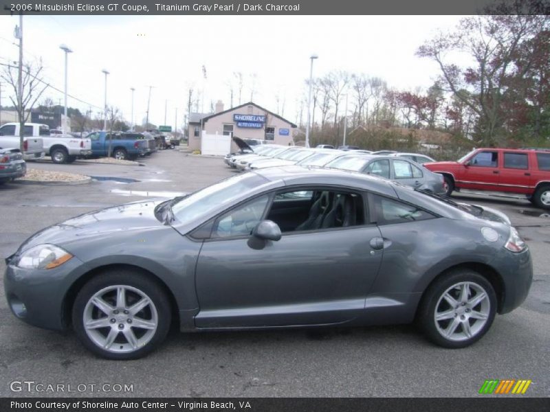 Titanium Gray Pearl / Dark Charcoal 2006 Mitsubishi Eclipse GT Coupe