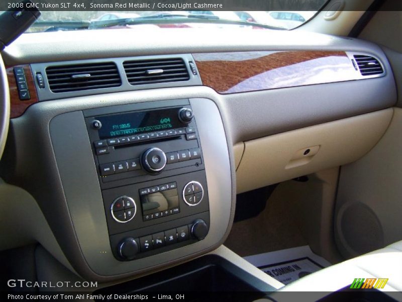 Sonoma Red Metallic / Cocoa/Light Cashmere 2008 GMC Yukon SLT 4x4
