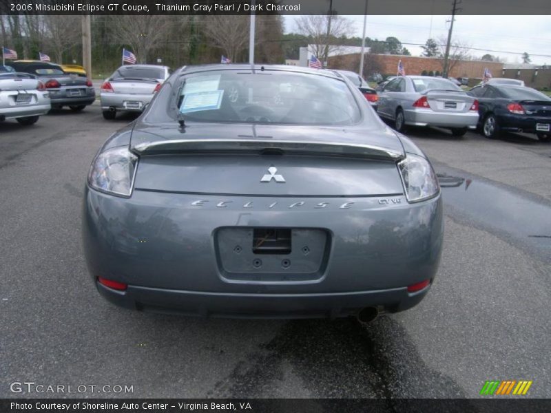 Titanium Gray Pearl / Dark Charcoal 2006 Mitsubishi Eclipse GT Coupe