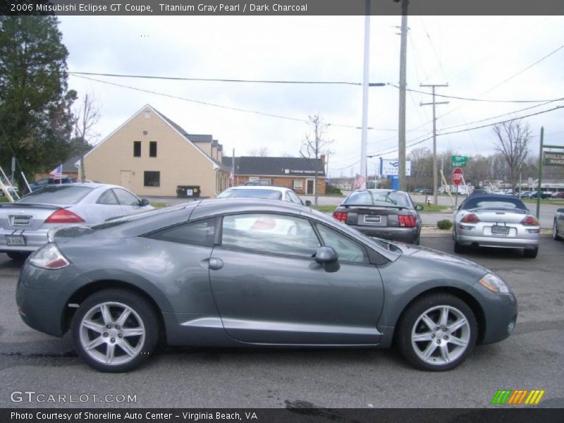 Titanium Gray Pearl / Dark Charcoal 2006 Mitsubishi Eclipse GT Coupe