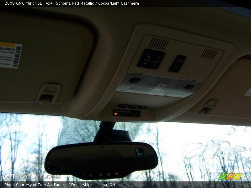 Sonoma Red Metallic / Cocoa/Light Cashmere 2008 GMC Yukon SLT 4x4