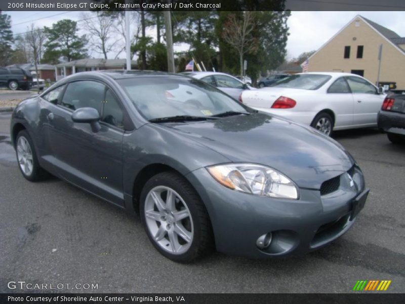 Titanium Gray Pearl / Dark Charcoal 2006 Mitsubishi Eclipse GT Coupe