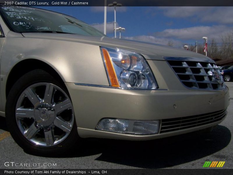 Gold Mist / Cashmere 2007 Cadillac DTS Luxury