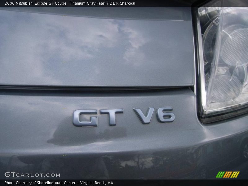 Titanium Gray Pearl / Dark Charcoal 2006 Mitsubishi Eclipse GT Coupe
