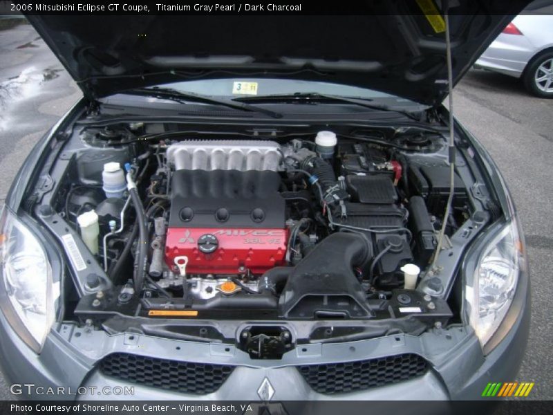 Titanium Gray Pearl / Dark Charcoal 2006 Mitsubishi Eclipse GT Coupe