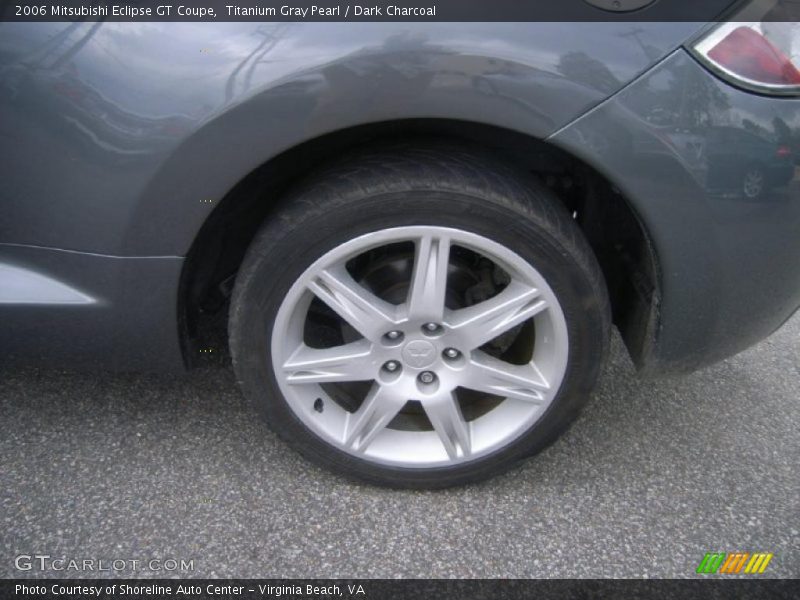 Titanium Gray Pearl / Dark Charcoal 2006 Mitsubishi Eclipse GT Coupe