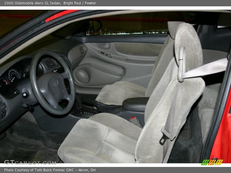 Bright Red / Pewter 2000 Oldsmobile Alero GL Sedan