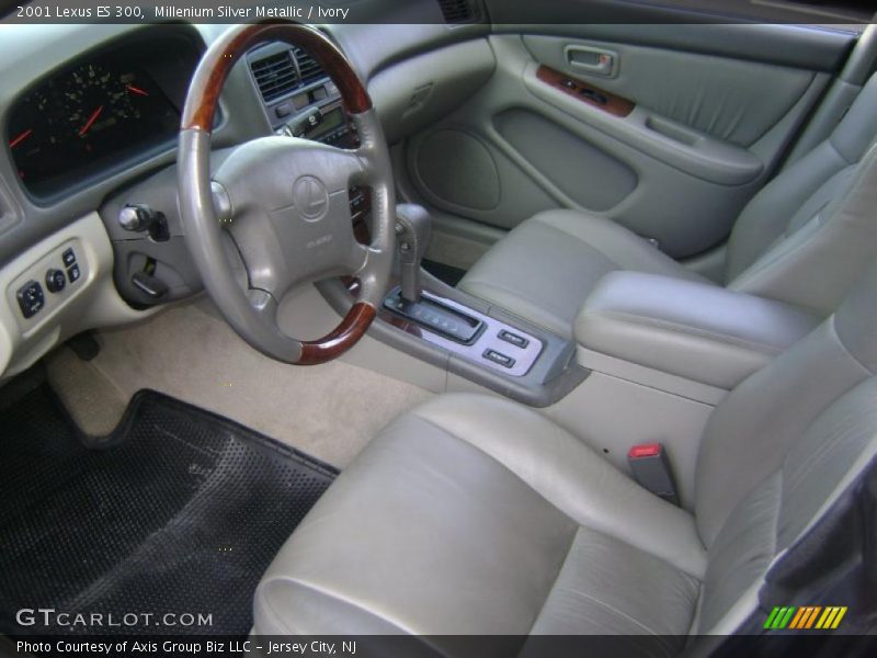 Millenium Silver Metallic / Ivory 2001 Lexus ES 300