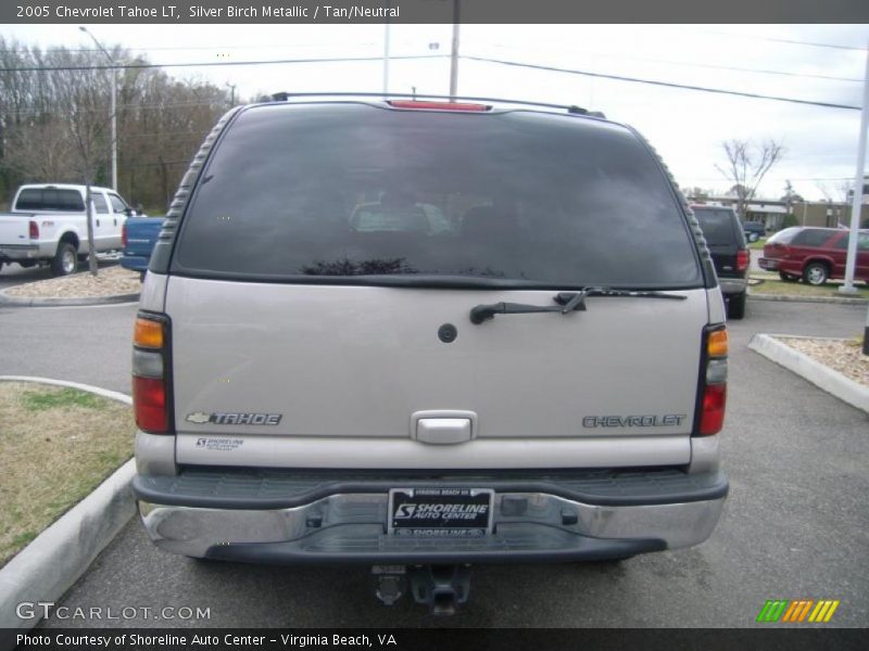 Silver Birch Metallic / Tan/Neutral 2005 Chevrolet Tahoe LT