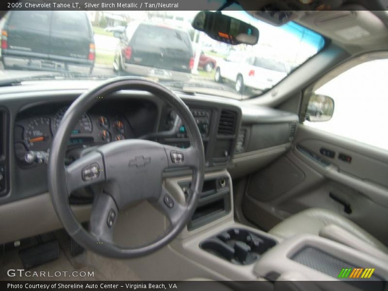 Silver Birch Metallic / Tan/Neutral 2005 Chevrolet Tahoe LT