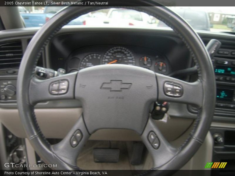 Silver Birch Metallic / Tan/Neutral 2005 Chevrolet Tahoe LT