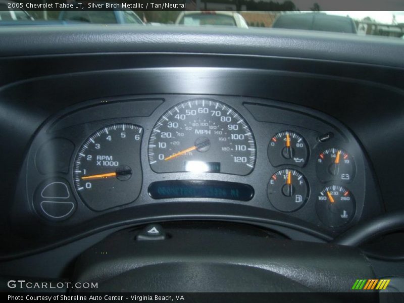 Silver Birch Metallic / Tan/Neutral 2005 Chevrolet Tahoe LT