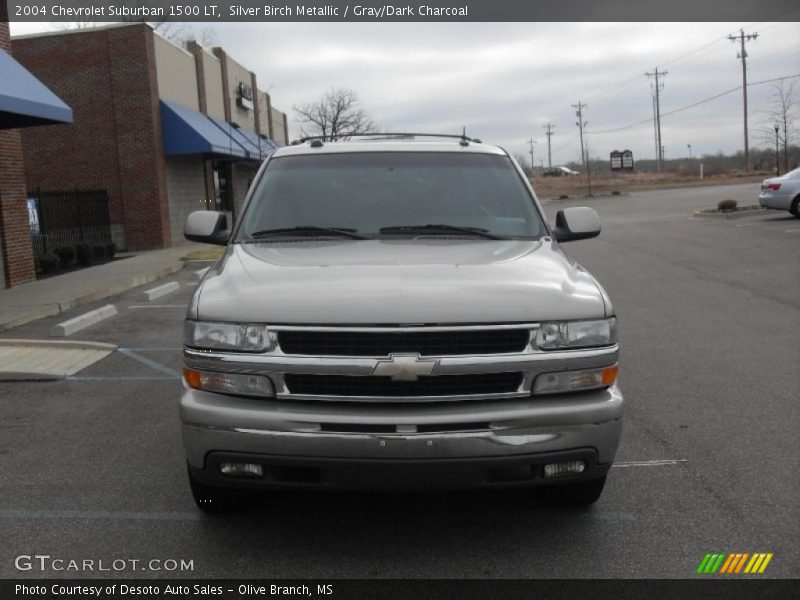 Silver Birch Metallic / Gray/Dark Charcoal 2004 Chevrolet Suburban 1500 LT
