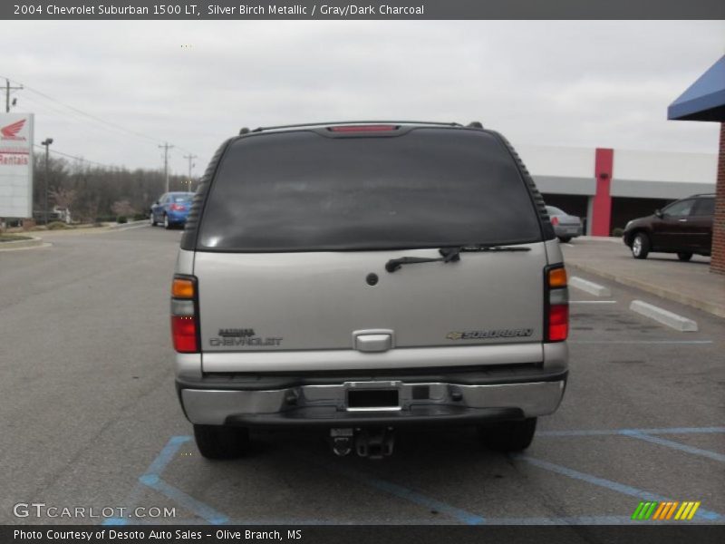 Silver Birch Metallic / Gray/Dark Charcoal 2004 Chevrolet Suburban 1500 LT
