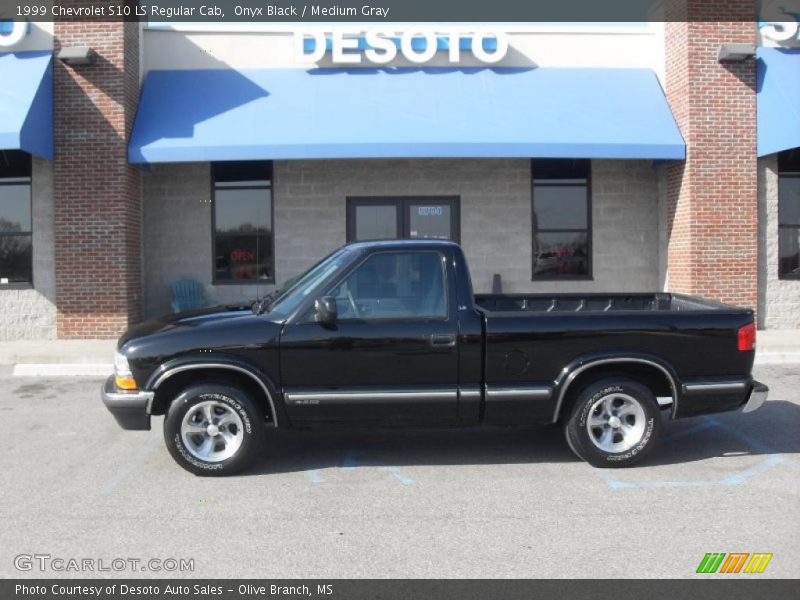 Onyx Black / Medium Gray 1999 Chevrolet S10 LS Regular Cab