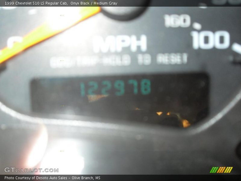 Onyx Black / Medium Gray 1999 Chevrolet S10 LS Regular Cab