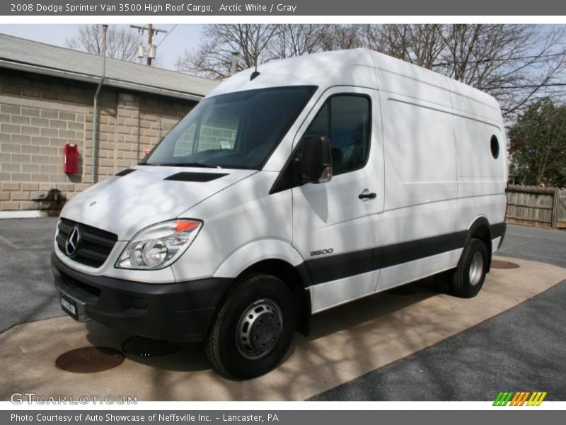Arctic White / Gray 2008 Dodge Sprinter Van 3500 High Roof Cargo