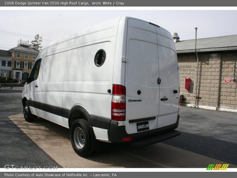 Arctic White / Gray 2008 Dodge Sprinter Van 3500 High Roof Cargo