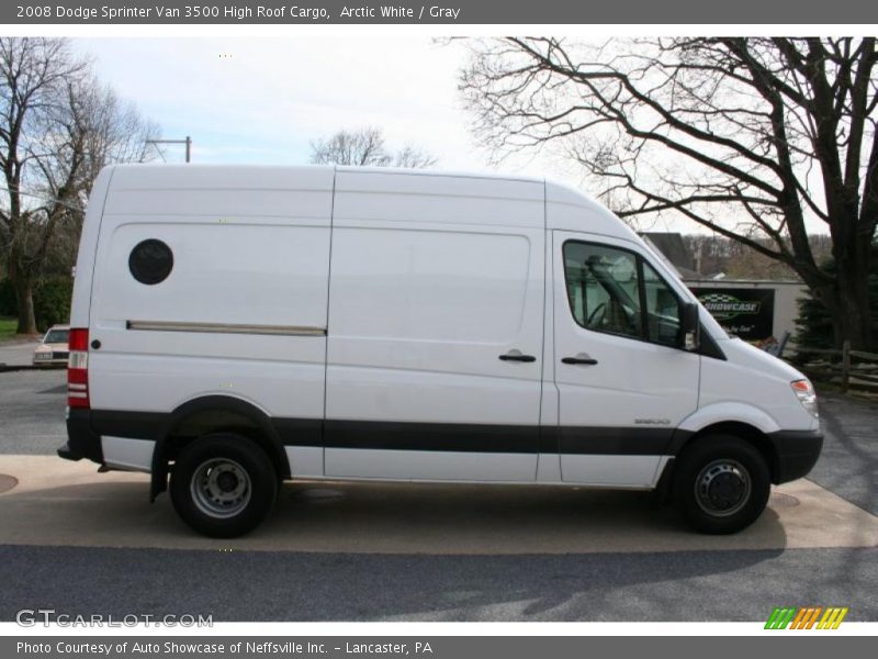 Arctic White / Gray 2008 Dodge Sprinter Van 3500 High Roof Cargo