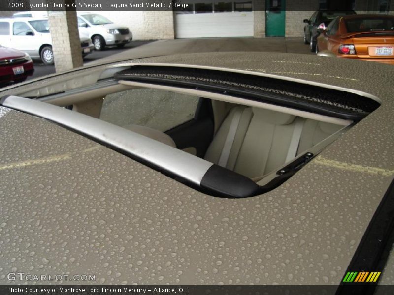 Laguna Sand Metallic / Beige 2008 Hyundai Elantra GLS Sedan