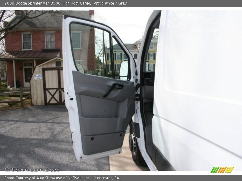 Arctic White / Gray 2008 Dodge Sprinter Van 3500 High Roof Cargo