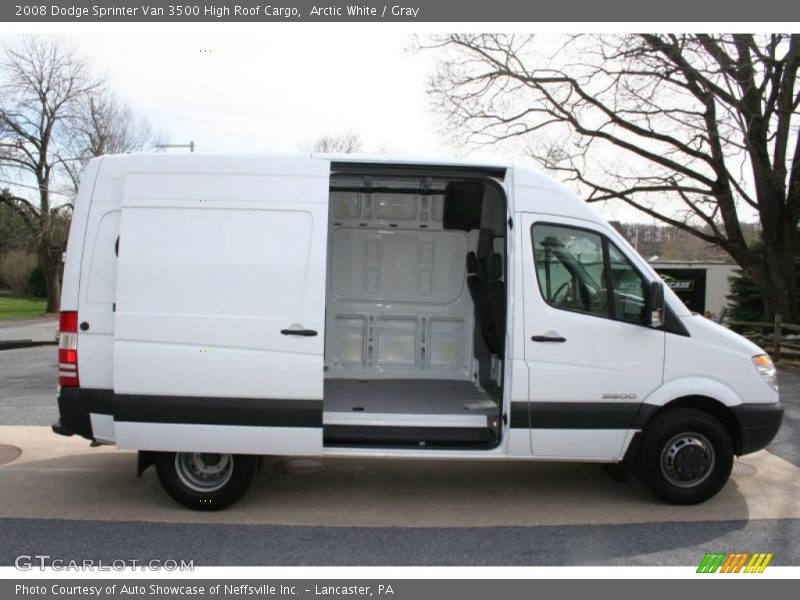 Arctic White / Gray 2008 Dodge Sprinter Van 3500 High Roof Cargo