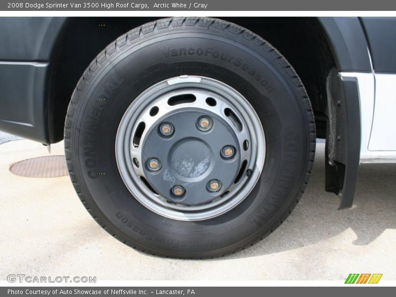 Arctic White / Gray 2008 Dodge Sprinter Van 3500 High Roof Cargo