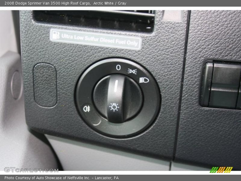 Arctic White / Gray 2008 Dodge Sprinter Van 3500 High Roof Cargo
