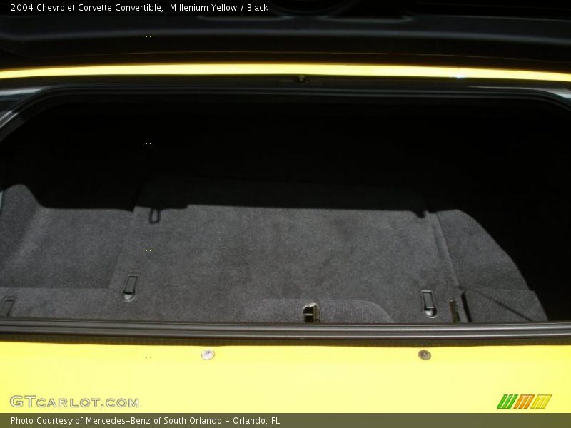 Millenium Yellow / Black 2004 Chevrolet Corvette Convertible