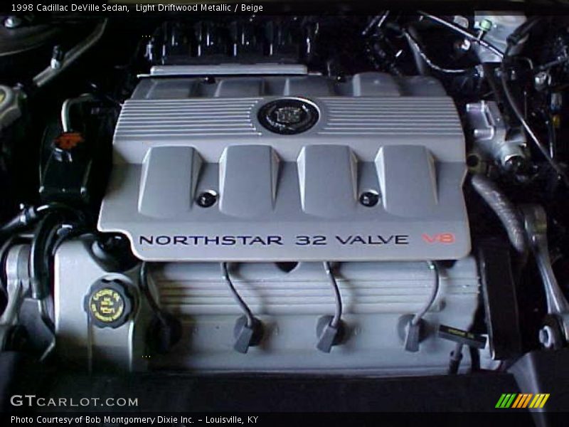 Light Driftwood Metallic / Beige 1998 Cadillac DeVille Sedan