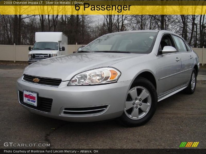 Silver Ice Metallic / Ebony 2009 Chevrolet Impala LT