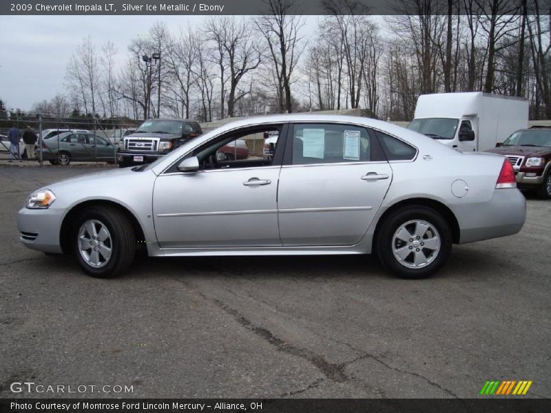 Silver Ice Metallic / Ebony 2009 Chevrolet Impala LT