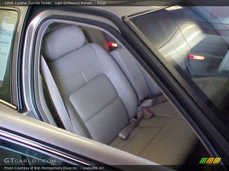 Light Driftwood Metallic / Beige 1998 Cadillac DeVille Sedan