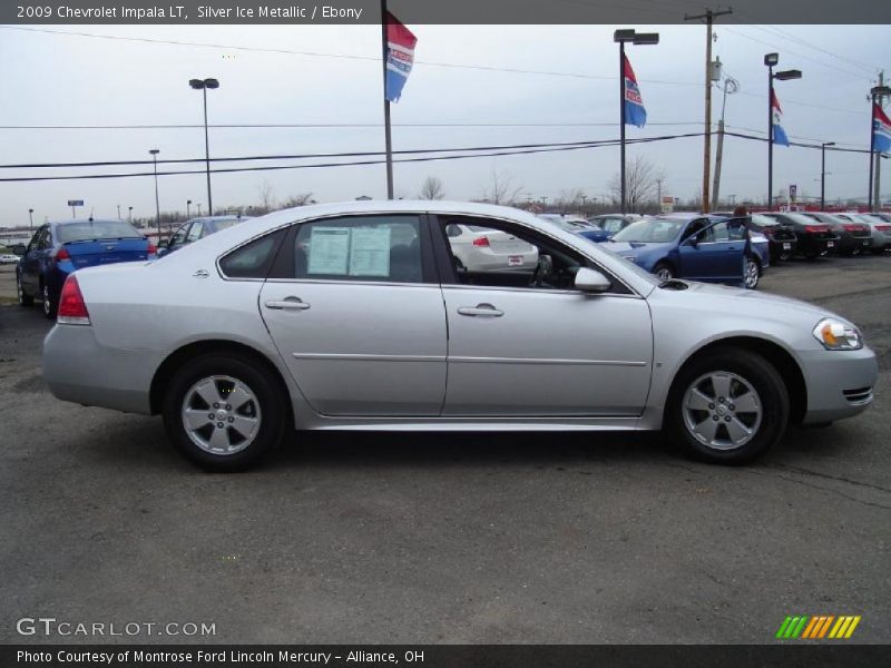 Silver Ice Metallic / Ebony 2009 Chevrolet Impala LT