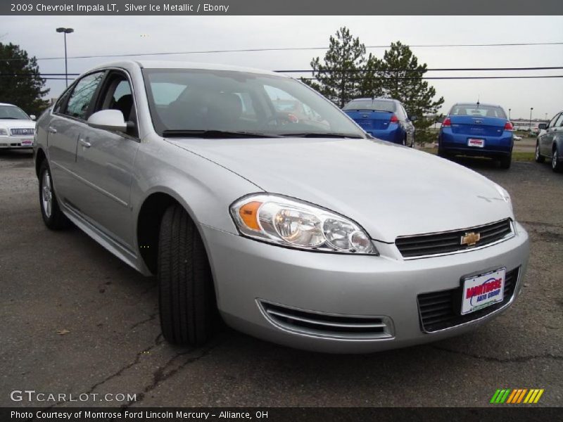 Silver Ice Metallic / Ebony 2009 Chevrolet Impala LT