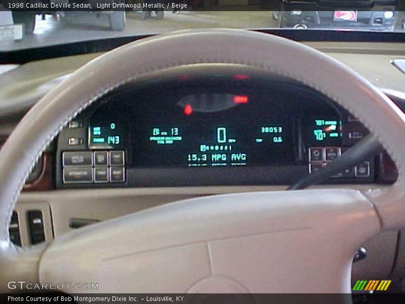 Light Driftwood Metallic / Beige 1998 Cadillac DeVille Sedan