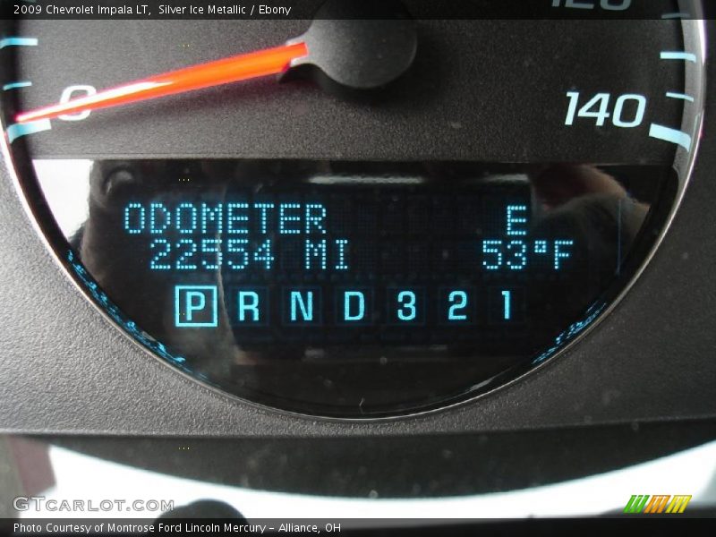 Silver Ice Metallic / Ebony 2009 Chevrolet Impala LT